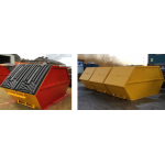 ENCLOSED 12CYD SKIPS